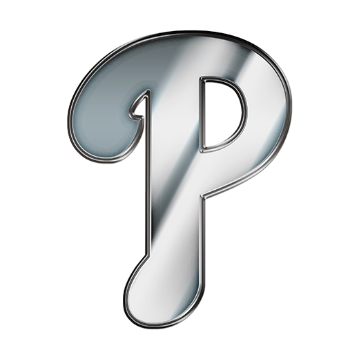 Philadelphia Phillies Silver Logo iron on paper